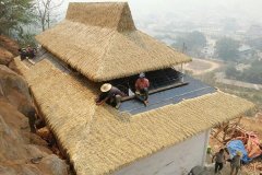 如何搭建仿真茅草--茅草屋？